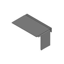 アフィーノ ワークベンチ JVB-1508TLM1-KM 片面タイプ 連増セット 木製脚 W1500×D800 ［天板：マットブラック］