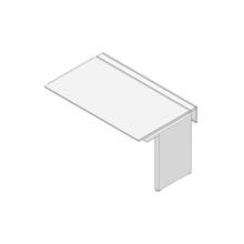 アフィーノ ワークベンチ JVB-1508TLM1-NS 片面タイプ 連増セット 木製脚 W1500×D800 ［天板：マットホワイト］