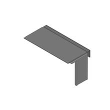 アフィーノ ワークベンチ JVB-1607TLM1-KM 片面タイプ 連増セット 木製脚 W1600×D700 ［天板：マットブラック］