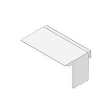 アフィーノ ワークベンチ JVB-1608TLM1-NS 片面タイプ 連増セット 木製脚 W1600×D800 ［天板：マットホワイト］