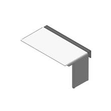 アフィーノ ワークベンチ JVB-1608TLN-TL 片面タイプ 連増セット アルミ塗装脚 W1600×D800 ［天板：ホワイトW］