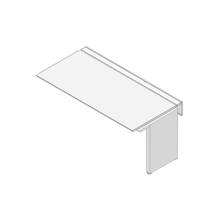 アフィーノ ワークベンチ JVB-1808TLM1-NS 片面タイプ 連増セット 木製脚 W1800×D800 ［天板：マットホワイト］