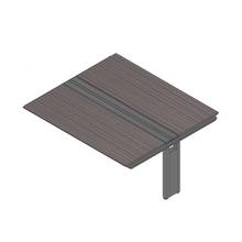 アフィーノ ワークベンチ JVB-1814TEN-TR 両面タイプ 連増セット アルミ塗装脚 W1800×D1400 ［天板：アッシュドオークD］