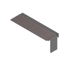 アフィーノ ワークベンチ JVB-2407TLN-PR 片面タイプ 連増セット アルミミラー脚 W2400×D700 ［天板：アッシュドオークD］