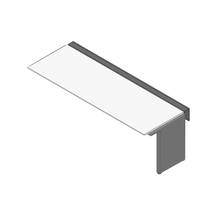 アフィーノ ワークベンチ JVB-2408TLN-TL 片面タイプ 連増セット アルミ塗装脚 W2400×D800 ［天板：ホワイトW］