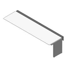 アフィーノ ワークベンチ JVB-3008TLN-TL 片面タイプ 連増セット アルミ塗装脚 W3000×D800 ［天板：ホワイトW］