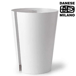DANESE(ダネｰゼ) バスケット Bincan(ビンカン) ゴミ箱･ダストボックス [ホワイト]