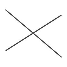 コモンファニチャー　CUA-WT1818-T1　シェルフオプション 間口ブレース H1800×W1800用 1セット［ブラック］