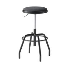 コモンファニチャー　CUCH-303CD-BW2　ハイスツール グライド脚　布地張り［ブラック×オフブラック］