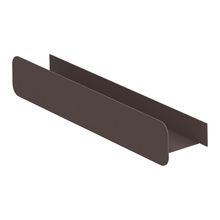 コモンファニチャー　CUSA-04MS-H4　シェルフオプション マガジンラック 側面用 W450［ブラウン］