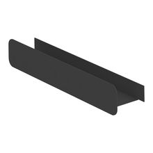 コモンファニチャー　CUSA-04MS-T1　シェルフオプション マガジンラック 側面用 W450［ブラック］