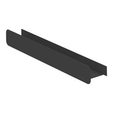 コモンファニチャー　CUSA-06MS-T1　シェルフオプション マガジンラック 側面用 W600［ブラック］