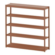 コモンファニチャー　CUSH-184GSA-R　シェルフ 5段タイプ 単体型　W1800×D450×H1800［オレンジ］