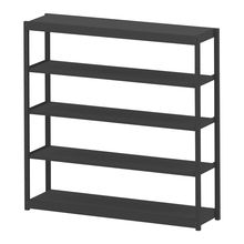 コモンファニチャー　CUSH-184GSA-T　シェルフ 5段タイプ 単体型　W1800×D450×H1800［ブラック］