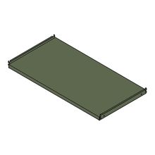 コモンファニチャー　CUSHA-T1861-Q2　シェルフ下段オープン用 追加棚板 W1800×D600用［グリーン］