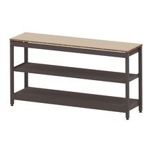 コモンファニチャー　CUSL-184GWA-HE　シェルフ ロー アジャスタータイプ 単体　W1800×D450×H950［ブラウン×ベージュ］