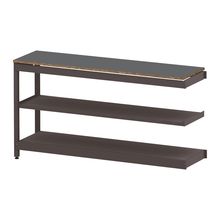 コモンファニチャー　CUSL-184TWA-HC　シェルフ ロー アジャスタータイプ 連増　W1800×D450×H950［ブラウン×ダークグレー］