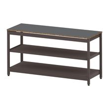 コモンファニチャー　CUSL-186GWA-HC　シェルフ ロー アジャスタータイプ 単体　W1800×D600×H950［ブラウン×ダークグレー］