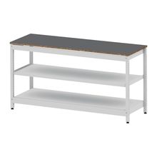 コモンファニチャー　CUSL-186GWA-WC　シェルフ ロー アジャスタータイプ 単体　W1800×D600×H950［ホワイトグレー×ダークグレー］