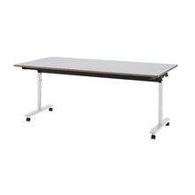 コモンファニチャー　CUTF-189WNC-WF　折りたたみテーブル　W1800×D900×H720［ホワイトグレー×ライトグレー］