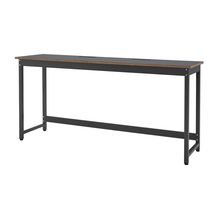 コモンファニチャー　CUTH-216WHA-TC　ワークベンチ カウンタータイプ　W2100×D600×H1000［ブラック×ダークグレー］