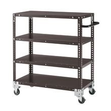 コモンファニチャー　CUW-094TW-H4　ツールワゴン W980×D465×H1000［ブラウン］