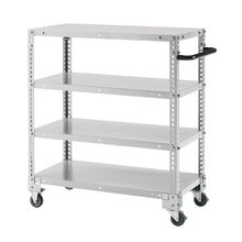 コモンファニチャー　CUW-094TW-W7　ツールワゴン W980×D465×H1000［ホワイトグレー］