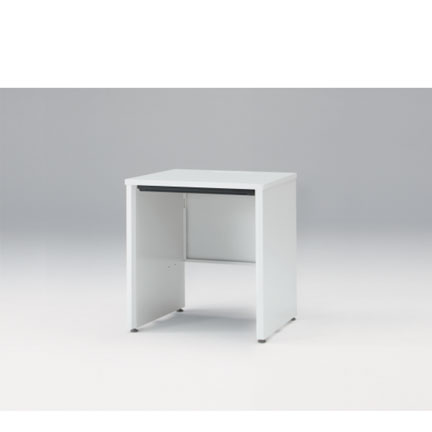 CZRデスク Type S 平机 CZR-076HAPS-9W9  浅型センター引出し付 パネル脚  W700 × D600 [ 本体: ホワイトW・天板: ホワイトW]