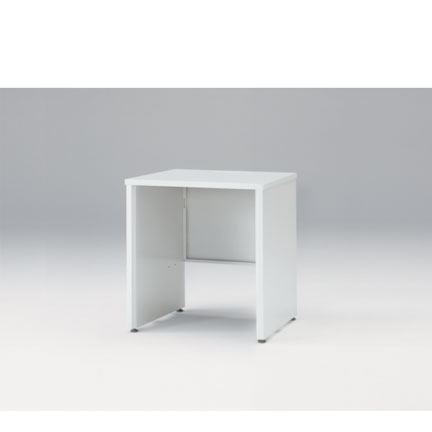 CZRデスク Type S 平机 CZR-076JAPS-9W9  センター引出しなし パネル脚  W700 × D600 [ 本体: ホワイトW・天板: ホワイトW]