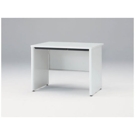 CZRデスク Type S 平机 CZR-107HAPS-9W9  浅型センター引出し付 パネル脚  W1000 × D700 [ 本体: ホワイトW・天板: ホワイトW]