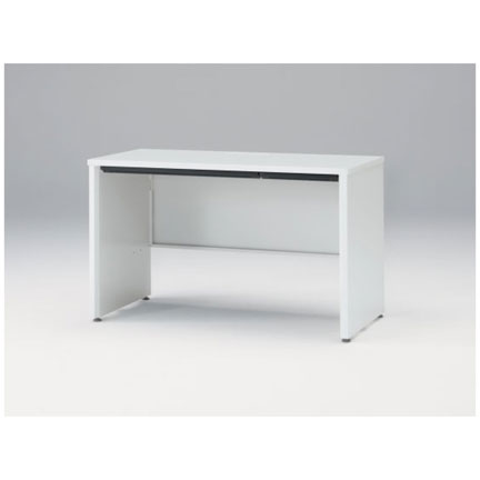 CZRデスク Type S 平机 CZR-126HAPS-9W9  浅型センター引出し付 パネル脚  W1200 × D600 [ 本体: ホワイトW・天板: ホワイトW]