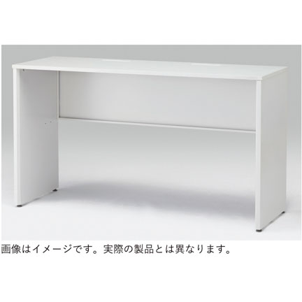 CZRデスク Type S ハイタイプ CZR-146NAPS-192  センター引出しなし   W1400 × D600 [ 本体: ブラックT・天板: ホワイトオークM]
