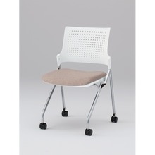 モノンチェア ネスタブルタイプ KLD217SA-Z5W9F6　樹脂メッシュバック・肘なし SA張地［F6/グレイッシュブラウン］