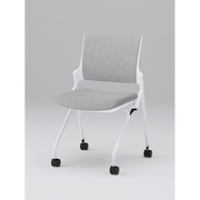 モノンチェア ネスタブルタイプ KLD227SA-W9W9T7　クロスバック・肘なし SA張地［T7/ホワイトグレー］