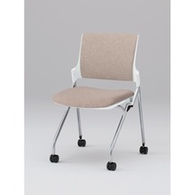 モノンチェア ネスタブルタイプ KLD227SA-Z5W9F6　クロスバック・肘なし SA張地［F6/グレイッシュブラウン］