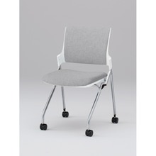 モノンチェア ネスタブルタイプ KLD227SA-Z5W9T7　クロスバック・肘なし SA張地［T7/ホワイトグレー］