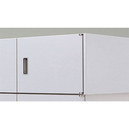 シンラインキャビネット 側面化粧板 HTMA-042SBS-WE W450 × D380 [ ライトグレーW / ホワイトグレーW ]