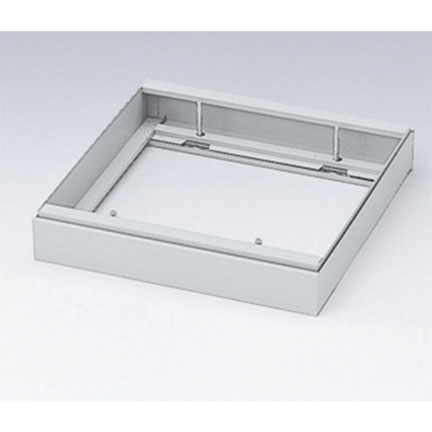 シンラインキャビネット 笠木 HTMA-084KA-WE W450 × D450 [ ライトグレーW / ホワイトグレーW ]