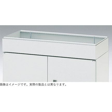 シンラインキャビネット400 笠木 HTSA-089KA-WE W900 × D400 [ ライトグレーW / ホワイトグレーW ]