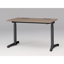 トイロ デスク （ toiro desk ） JZD-1207HA-CTM 昇降スイッチ 塗装脚/ブラック W120 × D67.5cm ラウンドエッジ [ TM/天板71×脚T1］