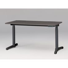 トイロ デスク （ toiro desk ） JZD-1407HB-CTR 表示付昇降スイッチ 塗装脚/ブラック W140 × D67.5cm ラウンドエッジ [ TR/天板81×脚T1］