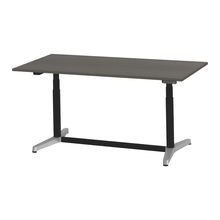 トイロ テーブル （ toiro table ） JZT-1809NB-APR プレーン天板 表示付昇降スイッチ アルミミラー脚 W180 × D90cm [ PR/81/AオークD］