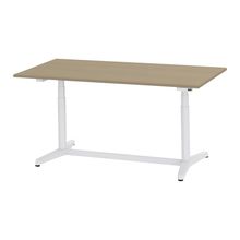トイロ テーブル （ toiro table ） JZT-1809NB-AWM プレーン天板 表示付昇降スイッチ 塗装脚 W180 × D90cm [ WM/天板71×脚W9］
