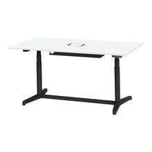 トイロ テーブル （ toiro table ） JZT-1809WB1-ATL 配線対応天板 表示付昇降スイッチ 塗装脚 W180 × D90cm [ TL/天板W9×脚T1］