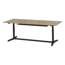 トイロ テーブル （ toiro table ） JZT-2409WA1-ATM 配線対応天板 昇降スイッチ 塗装脚 W240 × D90cm [ TM/天板71×脚T1］
