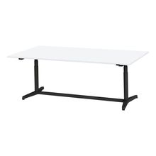 トイロ テーブル （ toiro table ） JZT-2412NA-ATL プレーン天板 昇降スイッチ 塗装脚 W240 × D120cm [ TL/天板W9×脚T1］