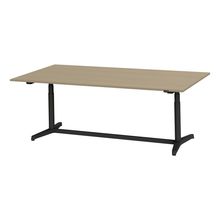 トイロ テーブル （ toiro table ） JZT-2412NA-ATM プレーン天板 昇降スイッチ 塗装脚 W240 × D120cm [ TM/天板71×脚T1］