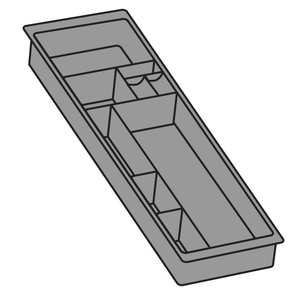 オフィスデスク袖引出し・ワゴン用オプション ペントレイ（追加用） CCRP-PTA-T2