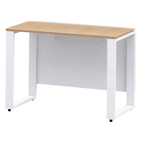 ノットワーク ワークテーブル片面タイプ 単独型 JWL-106GLW-WD W1000×D630［WD/トリニティオークライト］