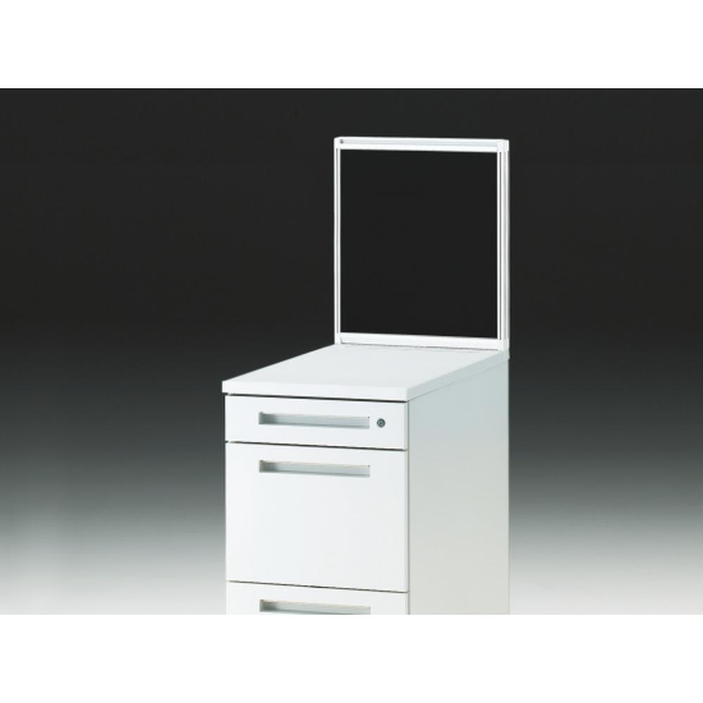 CZRデスク 机上フロントパネル W400用 机上450 布地FR CZR-044WBR-9W2 ［W9×オフブラック］